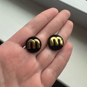 Miu Miu fashion earrings
